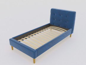 Кровать Пайли 900 синий в Сухом Логу - suhoj-log.magazinmebel.ru | фото