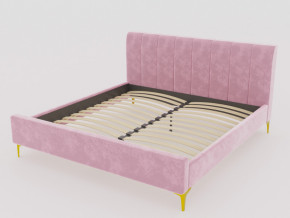 Кровать Рошаль 1400 розовый в Сухом Логу - suhoj-log.magazinmebel.ru | фото