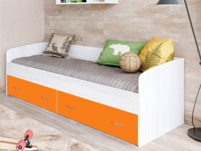 Кровать с выкатными ящиками Винтерберг, оранжевый в Сухом Логу - suhoj-log.magazinmebel.ru | фото