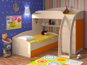 Кровать Соня 1+2 Оранжевый в Сухом Логу - suhoj-log.magazinmebel.ru | фото