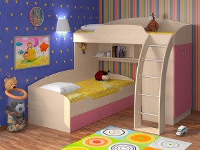 Кровать Соня 1+2 Розовый в Сухом Логу - suhoj-log.magazinmebel.ru | фото