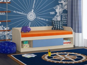 Кровать Соня 4 дуб молочный-голубой в Сухом Логу - suhoj-log.magazinmebel.ru | фото