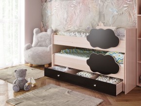 Кровать Соник с ящиком млечный дуб-венге в Сухом Логу - suhoj-log.magazinmebel.ru | фото