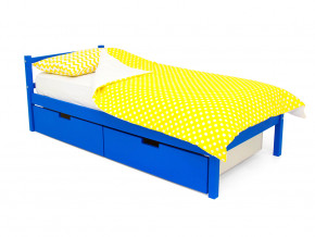Кровать Svogen classic с ящиками синий в Сухом Логу - suhoj-log.magazinmebel.ru | фото