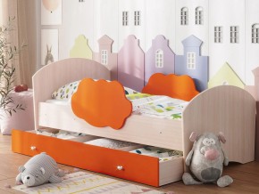 Кровать Тучка с ящиком дуб-оранж в Сухом Логу - suhoj-log.magazinmebel.ru | фото