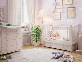 Кроватка детская белая Джулия в Сухом Логу - suhoj-log.magazinmebel.ru | фото - изображение 2