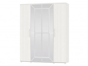Шкаф 4-х дверный Амели 4-5200 Рамух белый в Сухом Логу - suhoj-log.magazinmebel.ru | фото