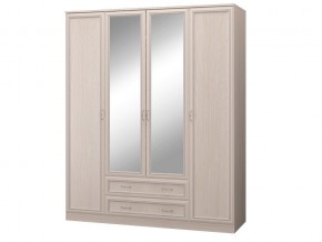 Шкаф 4-х дверный с зеркалом и ящиками Верона в Сухом Логу - suhoj-log.magazinmebel.ru | фото