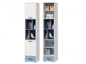 Шкаф для книг с 2 дверками и 1 ящиком Стич в Сухом Логу - suhoj-log.magazinmebel.ru | фото