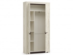 Шкаф для одежды 33.18 Лючия бетон в Сухом Логу - suhoj-log.magazinmebel.ru | фото - изображение 2