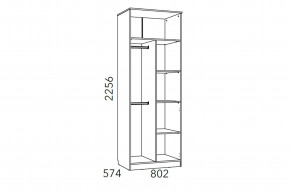 Шкаф для одежды Фанк НМ 014.07 М в Сухом Логу - suhoj-log.magazinmebel.ru | фото - изображение 3