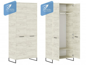 Шкаф для одежды ШК-001 Лофт дуб крафт белый в Сухом Логу - suhoj-log.magazinmebel.ru | фото