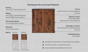 Спальня Индиана Дуб Саттер в Сухом Логу - suhoj-log.magazinmebel.ru | фото - изображение 2