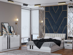 Спальня Магнолия белая в Сухом Логу - suhoj-log.magazinmebel.ru | фото