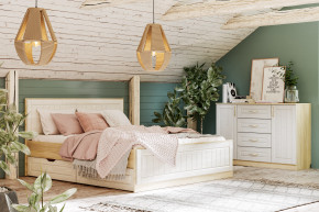 Спальня Оливия с комодом в Сухом Логу - suhoj-log.magazinmebel.ru | фото