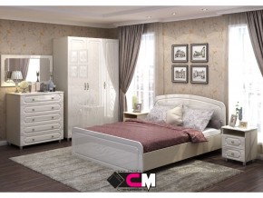 Спальня Виктория МДФ с большим комодом в Сухом Логу - suhoj-log.magazinmebel.ru | фото