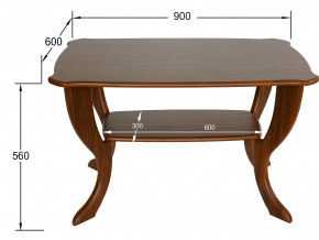 Стол журнальный Маэстро СЖ-01 орех в Сухом Логу - suhoj-log.magazinmebel.ru | фото - изображение 2