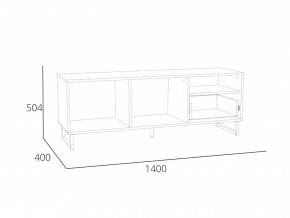 Тумба ТВА Фолк НМ 014.47 в Сухом Логу - suhoj-log.magazinmebel.ru | фото - изображение 3