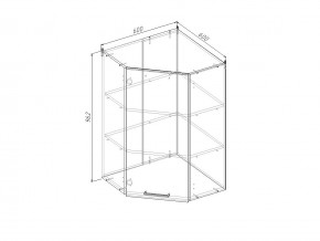 ВУ9 Модуль верхний Угловой МВУ9 в Сухом Логу - suhoj-log.magazinmebel.ru | фото